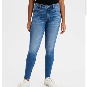 American Eagle Super Stretch High Waisted Jeans- 2